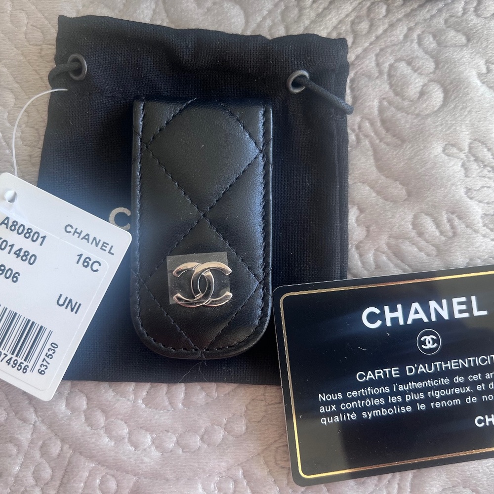 Genuine Leather - Channel Lamb Money Clip
